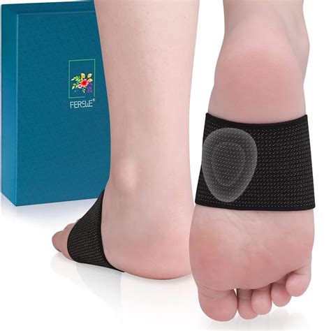 FERSWE Arch Support for Flat Feet, Arch Sock Support for Plantar ...