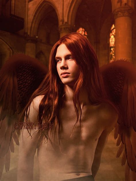 Red Angel by SPRSPRsDigitalArt on DeviantArt