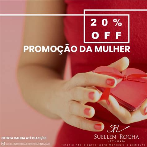 Em comemoração ao mês da MULHER, veja a MEGA PROMOÇÃO que preparamos ...