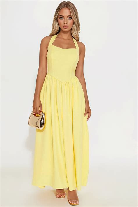 discover womens yellow dresses fashion nova