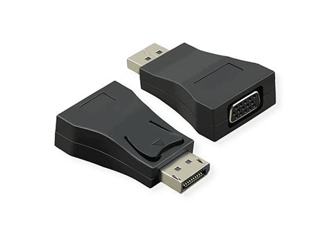 VALUE DisplayPort-VGA Adapter, DP ST | VGA BU DisplayPort-VGA Adapter ...