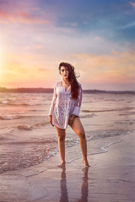 Beach Indian Woman Sunset Fashion - Free photo on Pixabay