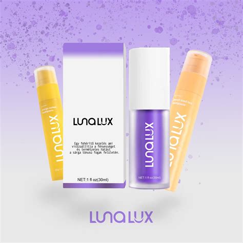 LunaLux fogfehérítő szérum + Fogfény 90% kedvezménnyel – Luna Lux