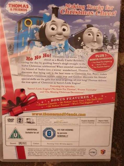 THOMAS TANK ENGINE Santa's Little Engine Dvd 7 Episodes EUR 11,12 ...
