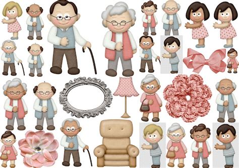 Grandparents Clip Art. - Oh My Baby!