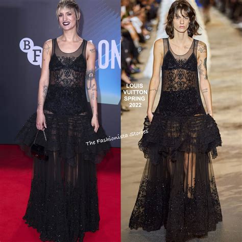 Agathe Rousselle & Julia Ducournau at the ''Titane'' 65th BFI London