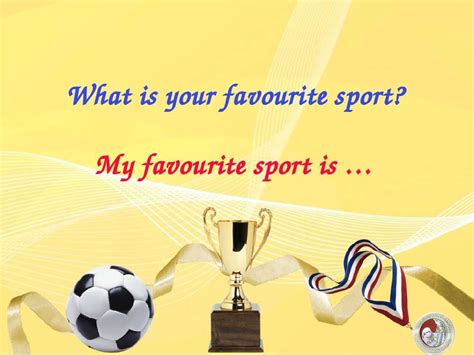 Презентация "My Favourite Sport" - скачать бесплатно