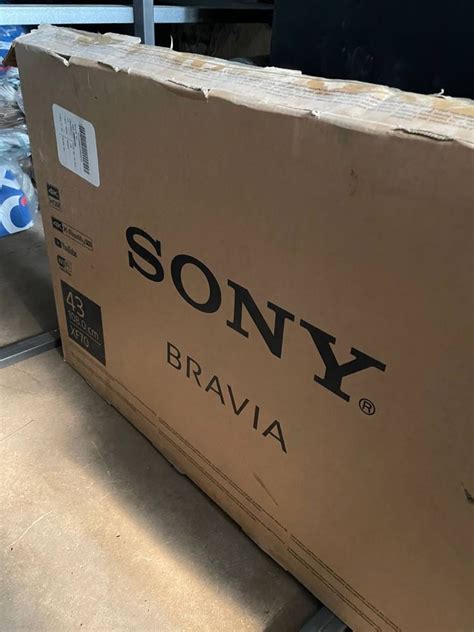 Телевизор SONY ; Диагональ 43” - 108 см, 4K. Нерабочий: 285 у.е ...