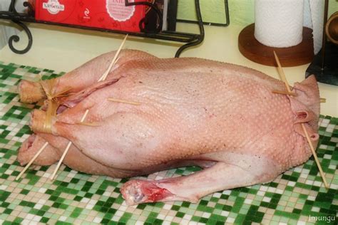 Рождественский гусь с яблоками! / Едальня