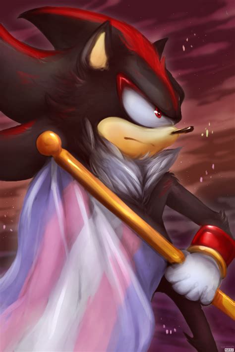 safe artisthubarram shadow  hedgehog abstract