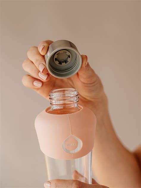 EQUA staklena boca Active Peach 550 ml | Dedoles