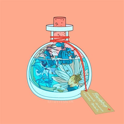 Friendship Potion, an art print by Tesslyn Bergin - INPRNT