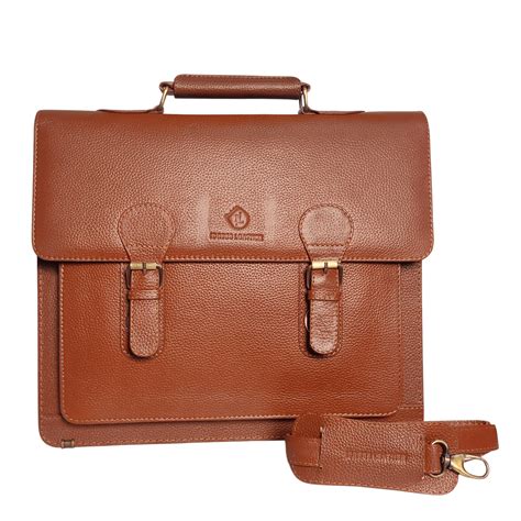 Leather Laptop Briefcase | Men's Work and Computer Bags