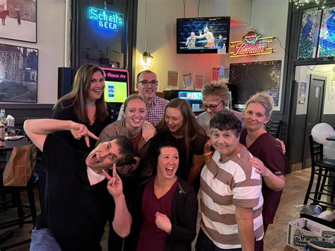KNUJ Radio - KNUJ/ SAM 107-3 Office Party with New Ulm...