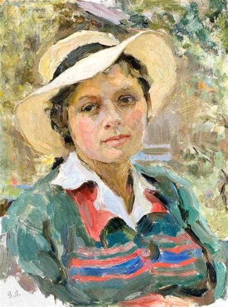 Female Portrait - Zoe Lerman - WikiArt.org