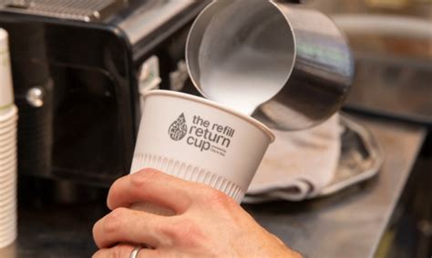 innovative refill return cup scheme