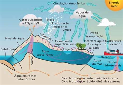 Como O Sol Influencia O Ciclo Da Água - Ciclo da Água: como ocorre, etapas e importância - Cola da Web