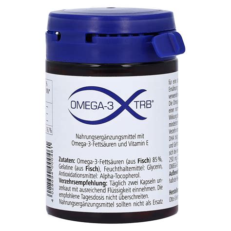 OMEGA-3 TRB Kapseln 60 Stück online bestellen - medpex Versandapotheke