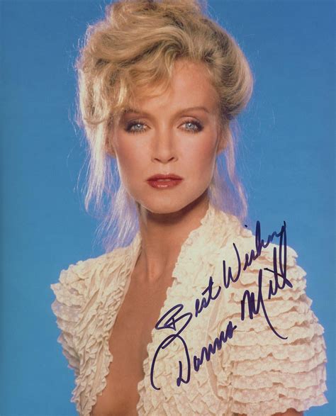 Sold Price: Donna Mills signed photo - October 6, 0120 9:00 AM PDT