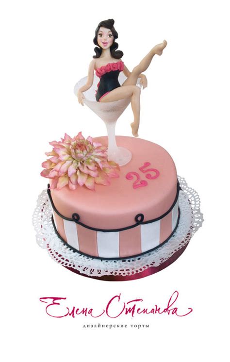 Торт Девушка в бокале (Pin-up) — 60 ответов | форум Babyblog