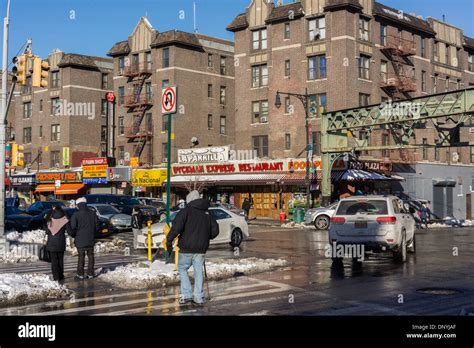 Retail and activities at Dyckman Street and Nagle Avenue in the Stock ...
