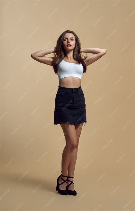 Premium Photo | Full body shot of beautiful woman