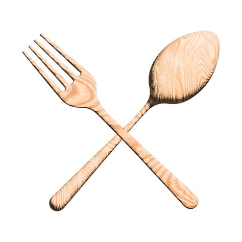 Wooden Spoon Fork Kitchen Utensil Vector, Spoon Fork, Kitchen Utensil ...