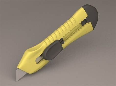 3D file концелярский нож knife 🔪・3D print design to download・Cults