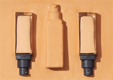 Free Photo | View of make-up foundation products