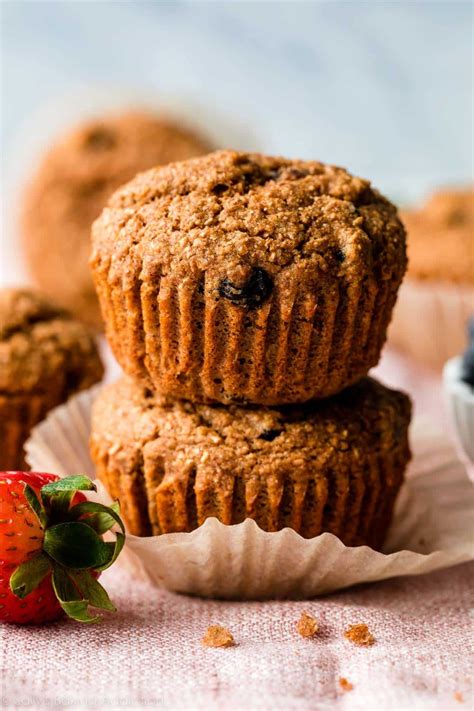 Healthy Bran Muffins Recipe - Sally's Baking Addiction