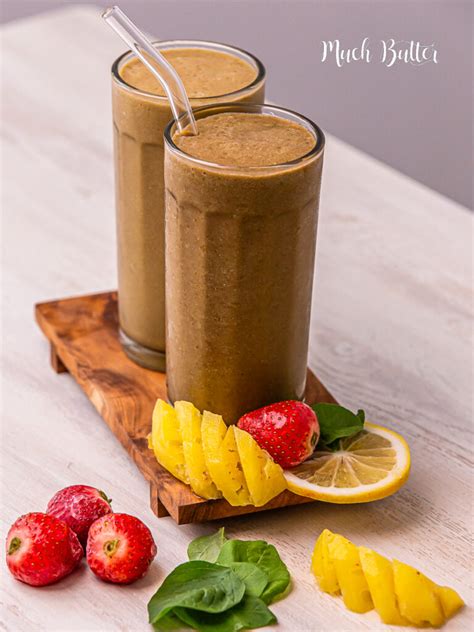 Antioxidant Brown Smoothie - Much Butter