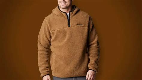 Rugged Ridge III Sherpa Pullover Hoodie - новый плотный флисовый пуловер