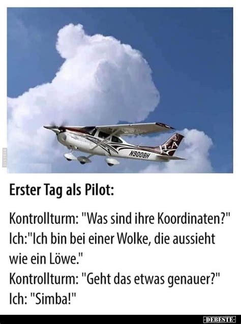 Erster Tag als Pilot: - DEBESTE.de