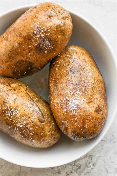 Easy Oven Baked Potato - The Wooden Skillet