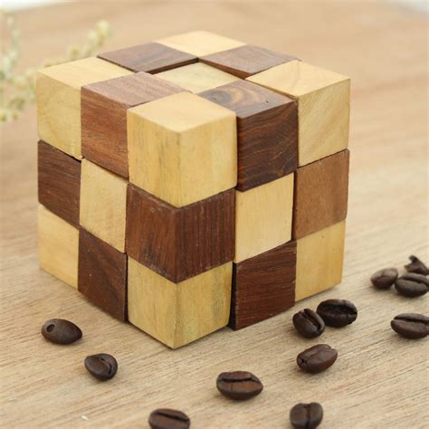 UNDISCOVERED Artisan Box | Handcrafted Cube-Shaped Wood Puzzle - Test ...