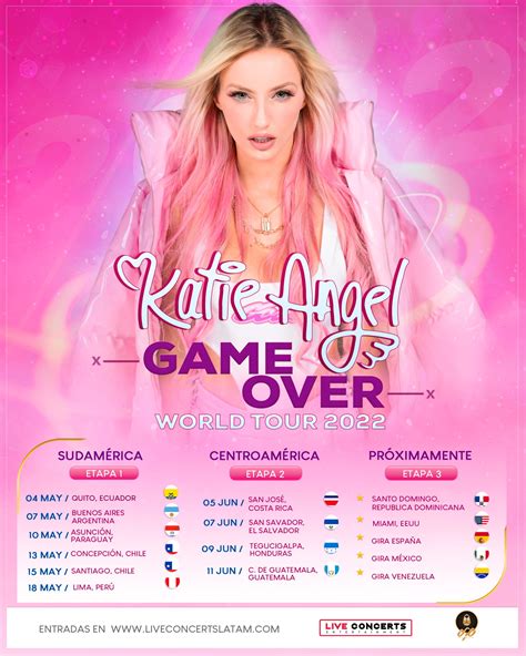 Katie Angel Anuncia Fechas de su “Game Over World Tour 2022” - VIP