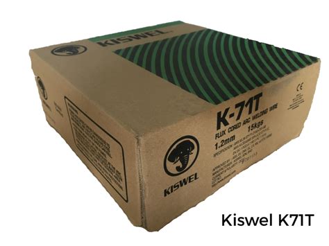 Kiswel K-71T Flux Cored Wire (AWS A5.20 E71T-1) - Welchem