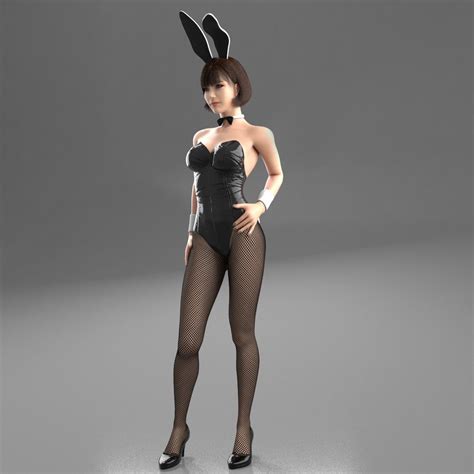 Rigged Female Naked Bikini Girl 3D Model - TurboSquid 1651561
