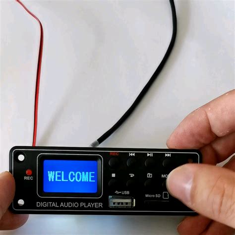 High Quality Digital Display Mp3 Module Bluetooth Usb Sd Audio Mp3 ...