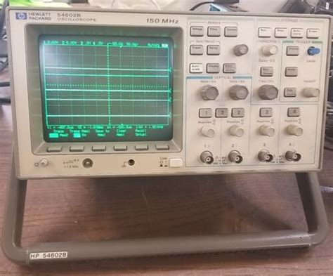 HP Hewlett Packard 54602B Oscilloscope 150 MHz T30122 for sale online ...