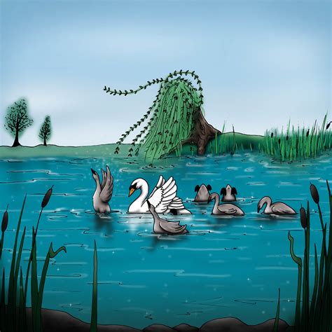 Seven Swans a Swimming by JoannaChlopek on Newgrounds