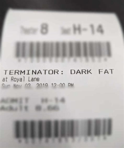 Terminator Dark Fat! | Odd Stuff Magazine