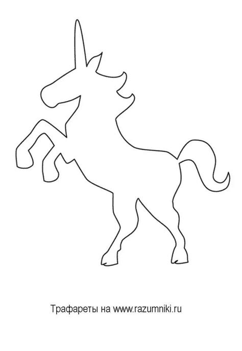 Pin by Aleksandra Radinskaya on Дудлинг | Unicorn stencil, Crochet ...