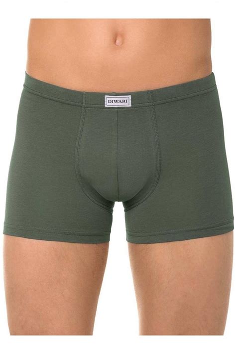 Трусы Мужские DiWaRi Basic Shorts MSH 127, S (78,82), Olive Green ...