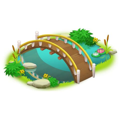 Small Bridge PNG Image | Wall paint designs, Nature art drawings ...