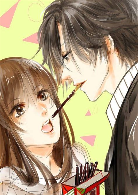 Pocky Anime Couple / Not what characters and couples i like.