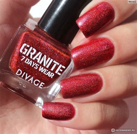 Лак для ногтей DIVAGE GRANITE - «Divage Granite (фотообзор 4 оттенков ...