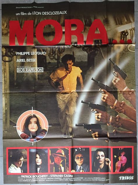 Poster MORA Ariel Besse PHILIPPE LEOTARD Patrick Bouchitey 120x160cm | eBay