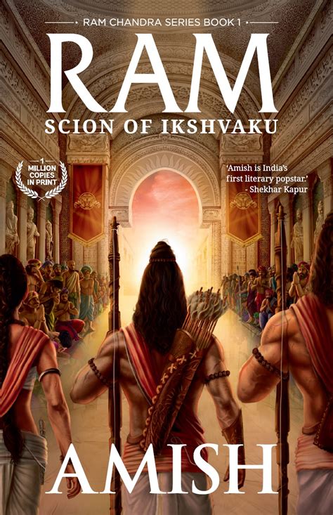 Author Amish launches the new cover for ‘Ram - Scion of Ikshvaku’ (Book ...