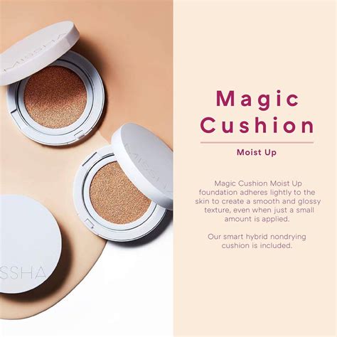 Missha 21 Magic Cushion Foundation with SPF 50 & PA+++ (2018) Buy, Best ...